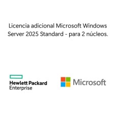 ALicencia adicional Microsoft Windows Server 2025 Standard 2 núcleos1